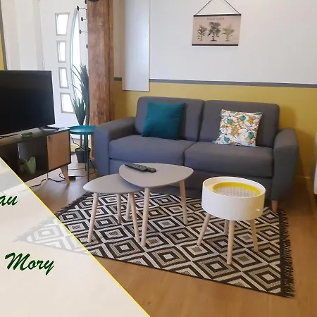 F3 L'escale Conviviale - Villepinte Aeroport Cdg - Parc Asterix - Paris Apartment Mitry-Mory